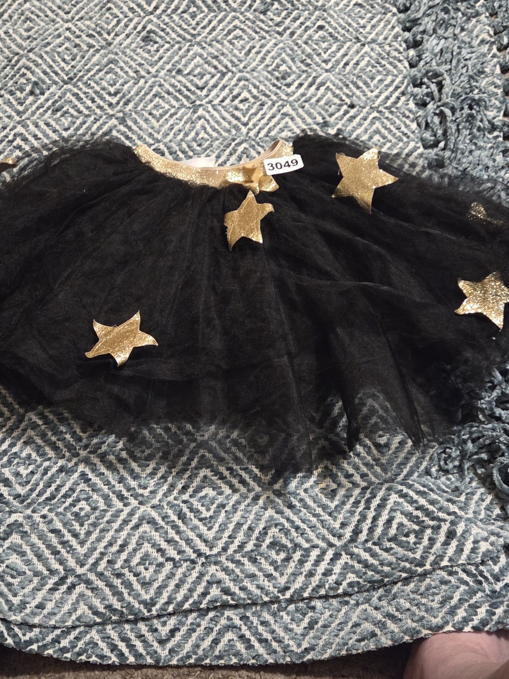 Pottery Barn Kids Black and Gold Tulle Skirt